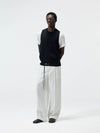 Knit Linen Cotton Blend Tank Top