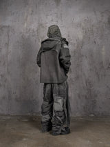 Distressed Patchwork Heavyweight Scavenger Vest