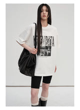300G Double Yarn Printed Tee