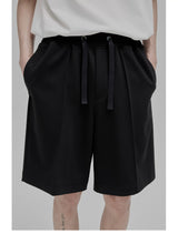 Tie Waist Straight Leg Knit Pants