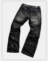 Vintage Dark Wash Curved Jeans