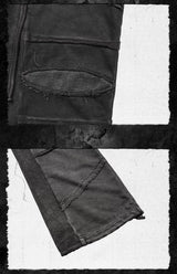 Demon Tooth Heavyweight Distressed Cuffed Sweatpants