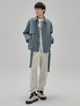 Tapered Drawstring Pocket Cargo Pants