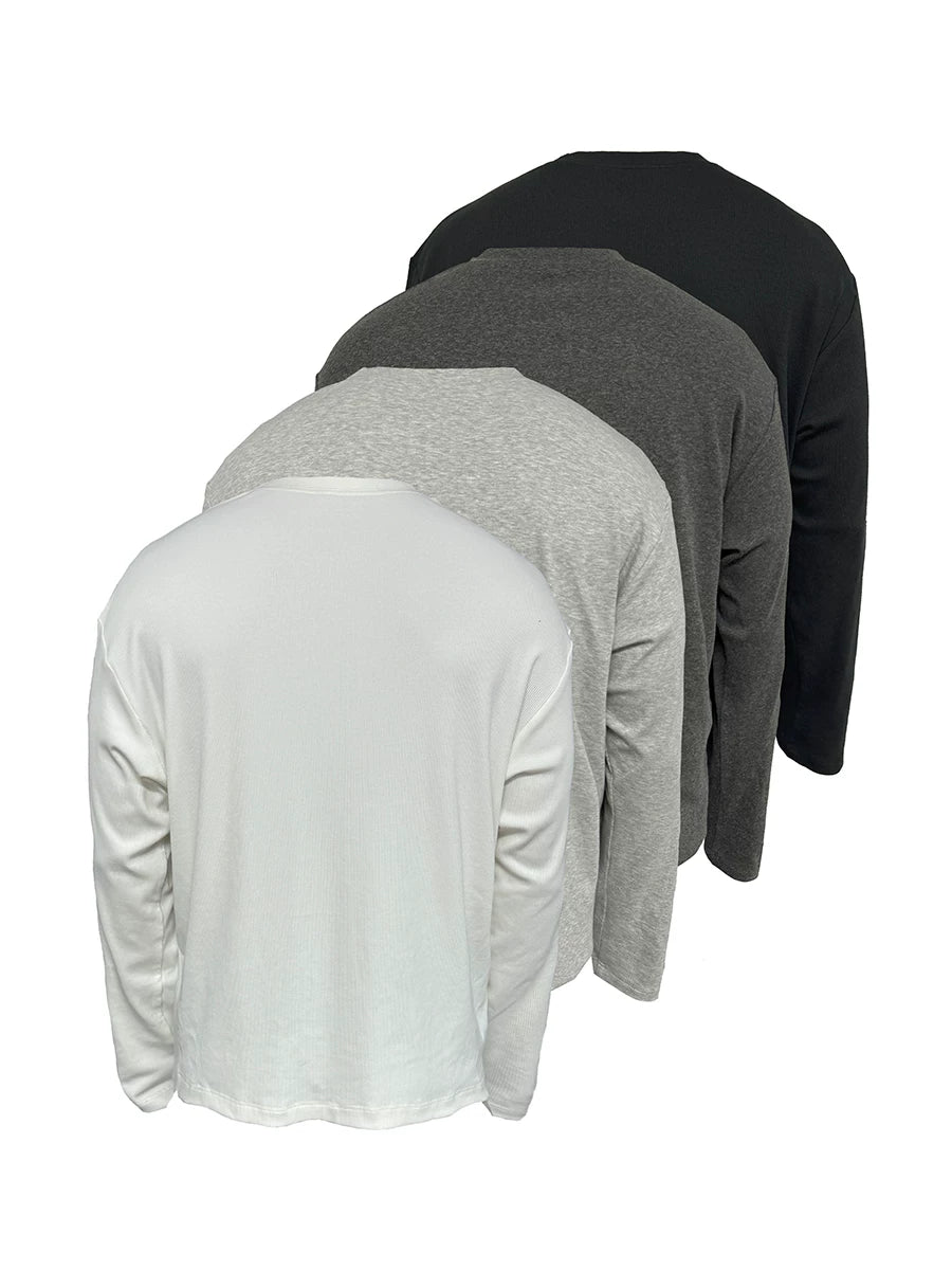 Henley Long Sleeve Tee