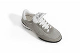 Gray Horsehair Platform Sneakers