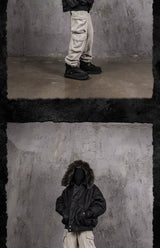 N-2B Nylon Raccoon Fur Flight Jacket