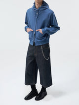 14 Oz Color-Stable Raw Denim Shorts