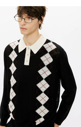 Men’s 100% Lyocell Diamond Knit Polo