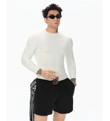 Soft Quick-Dry Fitted Long-Sleeve Top