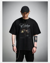 Printed Loose Short Sleeve Tee