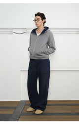 Men's Reversible Zip Hoodie Sweatpants Set