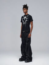 American Hip-Hop Printed Slim Tee