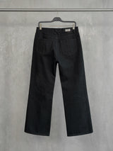 Baggy 15 Oz Rigid Black Jeans