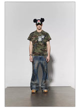 American Camo Cross Gun Tee