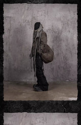 Wanderer Distressed Embroidered Dirty Dyed Parka