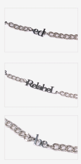 Pearl Segmented Letter Pants Chain