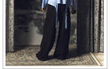 Blue Bow Tie Long Sleeve Shirt