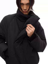 Magnetic Zipper Turtleneck Down Jacket