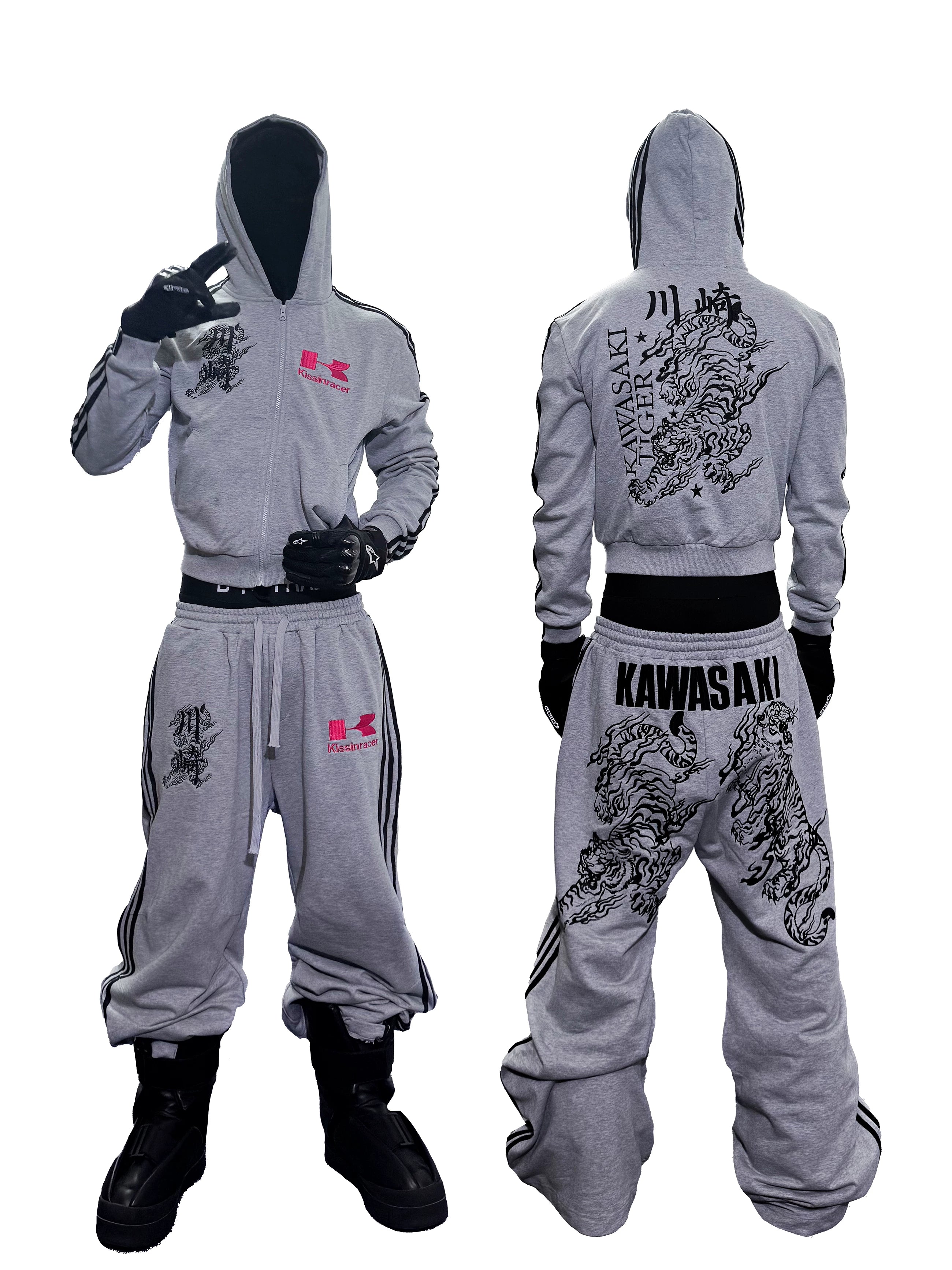 Tiger Graphic Sweatshirt & Pants Set