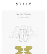Balloon Pleated Acetate Tencel Cropped Pants