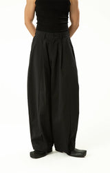Casual Men's High-waisted Wide Leg Pants