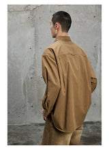 Triangle Pocket Shirt with Hidden Placket