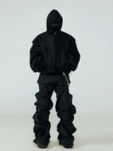 Oversized Heavy Drawstring Hoodie