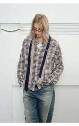 Unisex Long Sleeve Double Tie Shirt