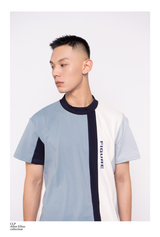 Men's Loose Half High Collar Tee