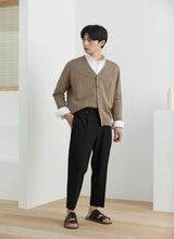 Elastic Waist Loose Ankle Pants