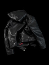 3M Collared Hooded Waxed Padded Jacket