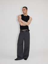 Wrinkle-Resistant V-Neck Cardigan Vest