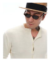 Solid Merino Wool Slim Cardigan