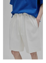 Tie Waist Straight Leg Knit Pants