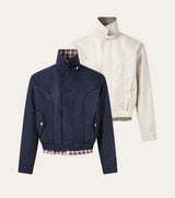 Houndstooth Harrington Jacket
