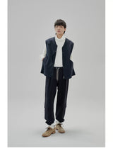 Tapered Drawstring Pocket Cargo Pants