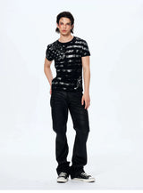 Men's Star Print Street Tee