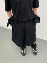 Wrinkle Resistant Saddle Pocket Shorts