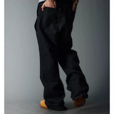 Double Pocket Rhinestone Washed Cargo Pants