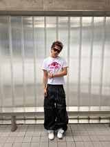 Color Block Graphic Print Tee