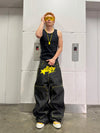 2000s Yellow BabySTA Bootleg Raw Jeans