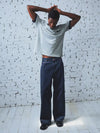 Okayama Kuroki Straight Denim Pants
