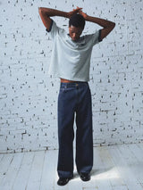 Okayama Kuroki Straight Denim Pants