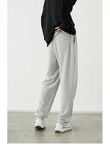 Stripe Plush Drawstring Track Pants