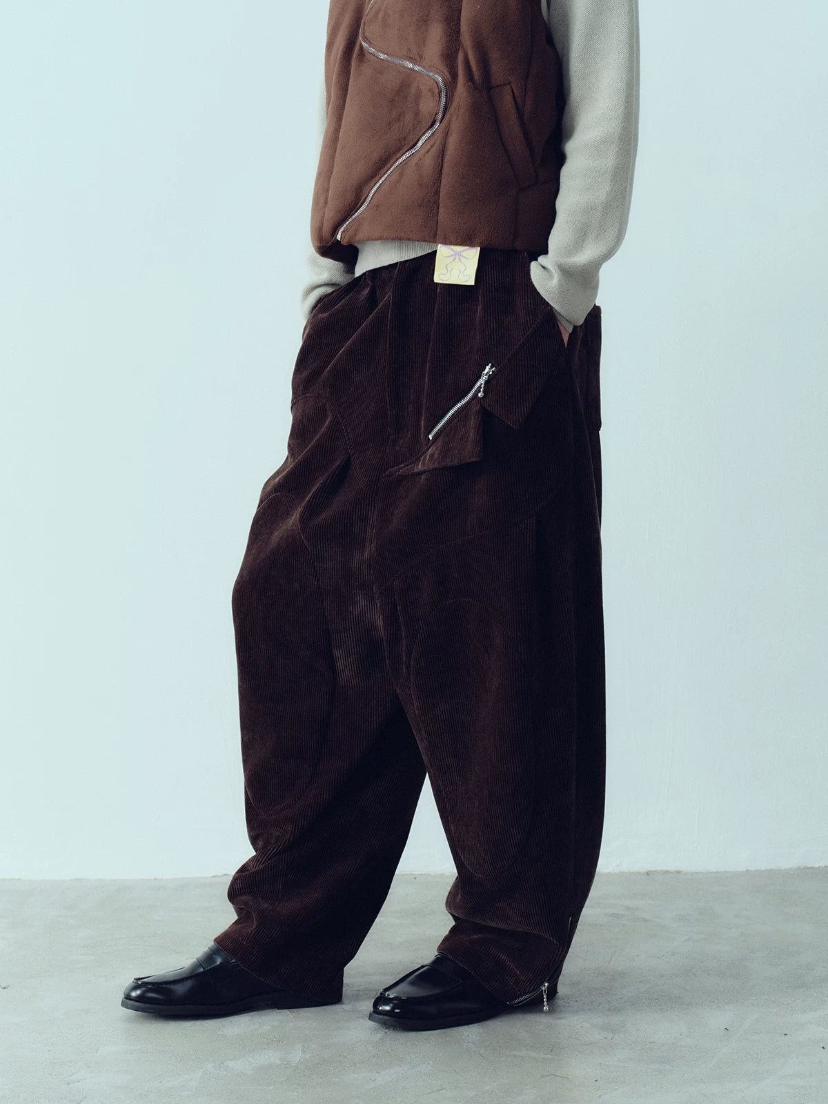 Vintage Corduroy Wide Leg Pants
