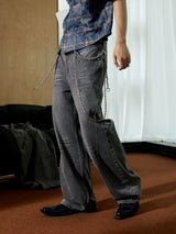 Reinforced Cherry Gem Pants Chain