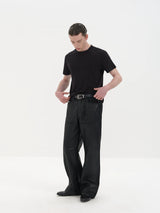 Chest Pocket Silk Cotton Tees