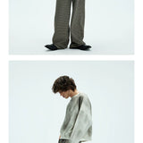 Four Color Baggy Couple Crewneck Sweatshirts
