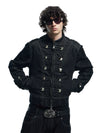 Vintage Street Metal Punk Denim Jacket