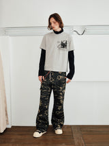 Loose Camouflage Cargo Pants